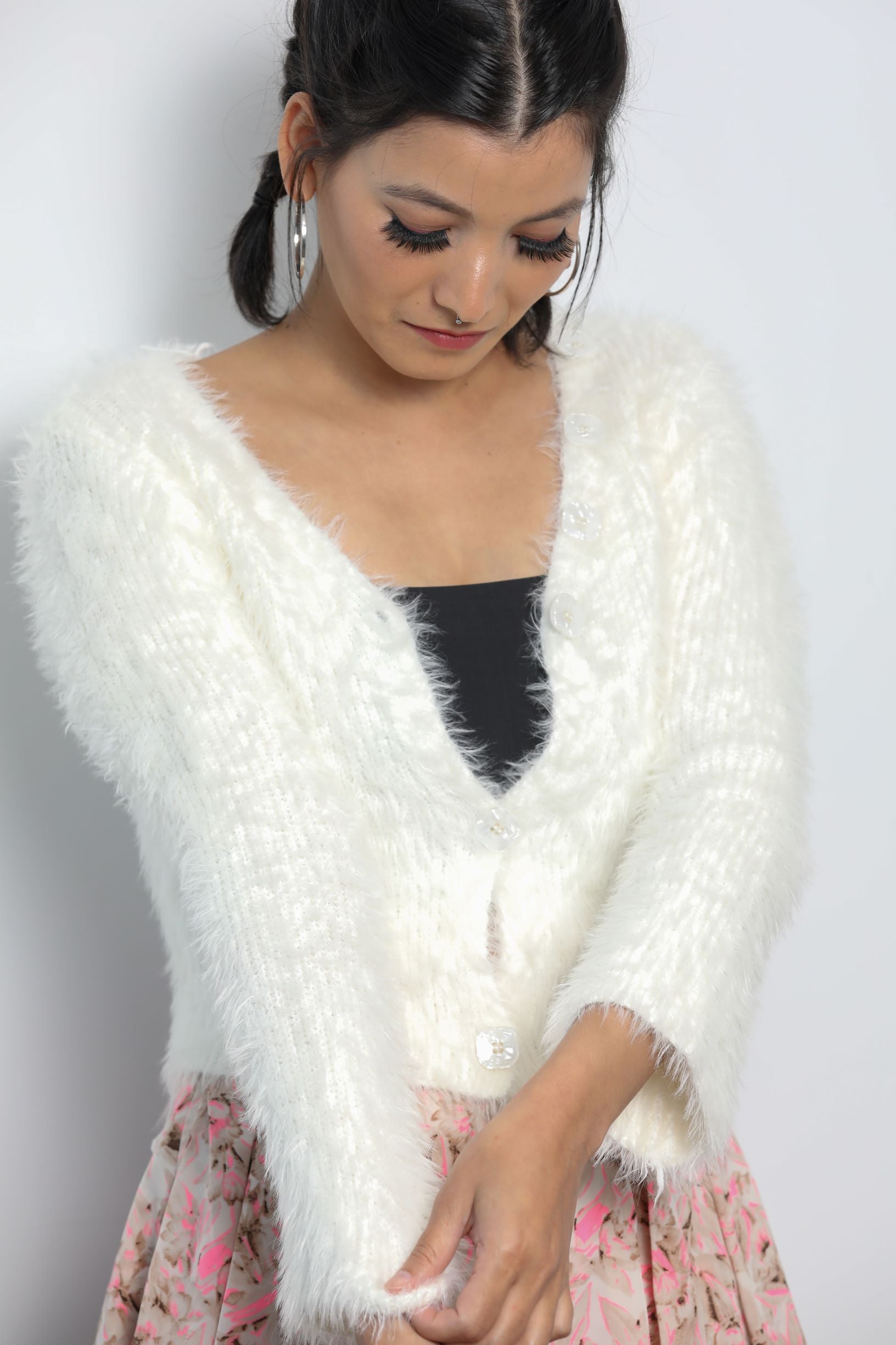 MY COZY WHITE CROP - Soch By Aorchana