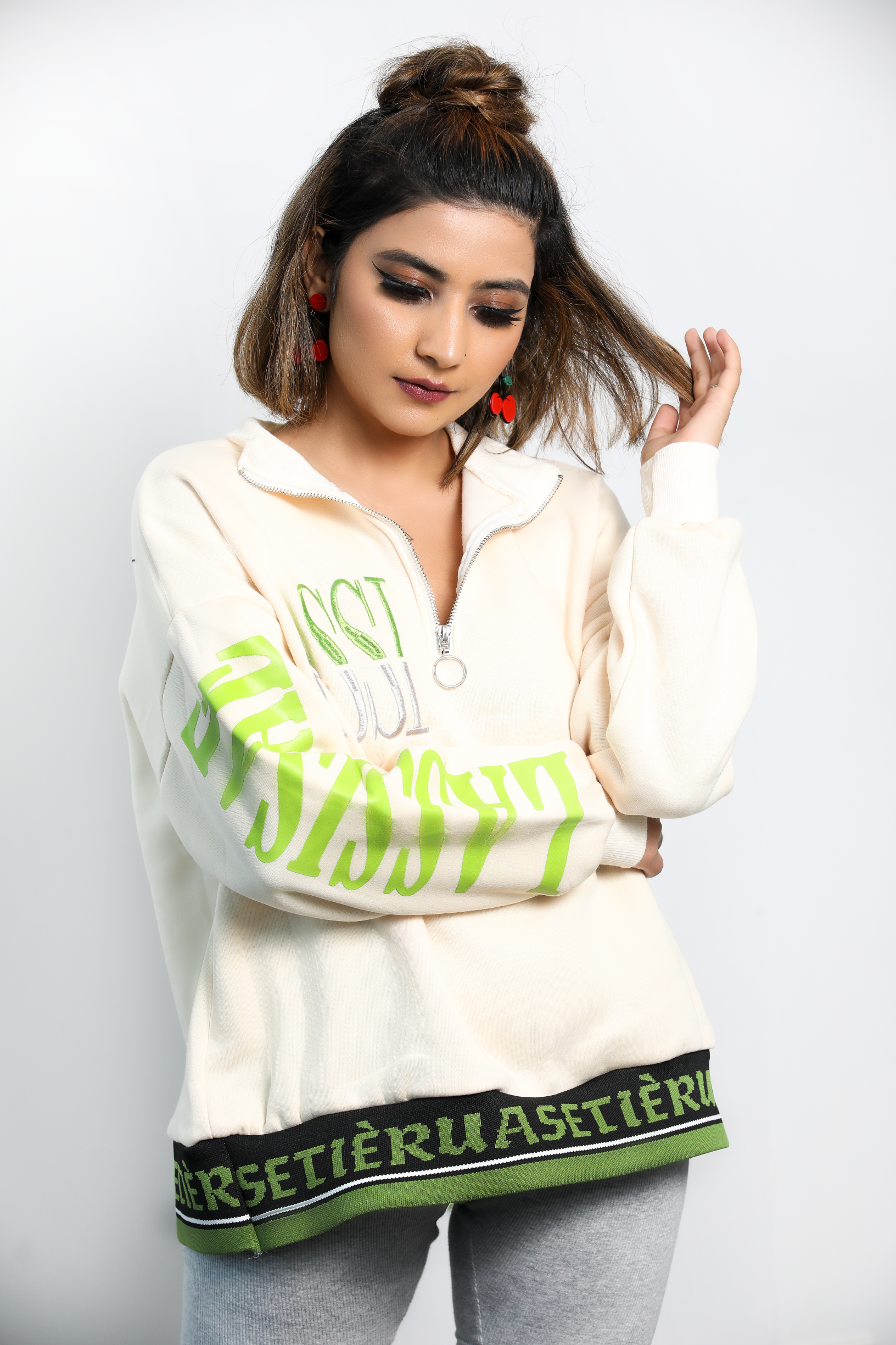 CREAMY DELIGHT JUMPER - Soch By Aorchana