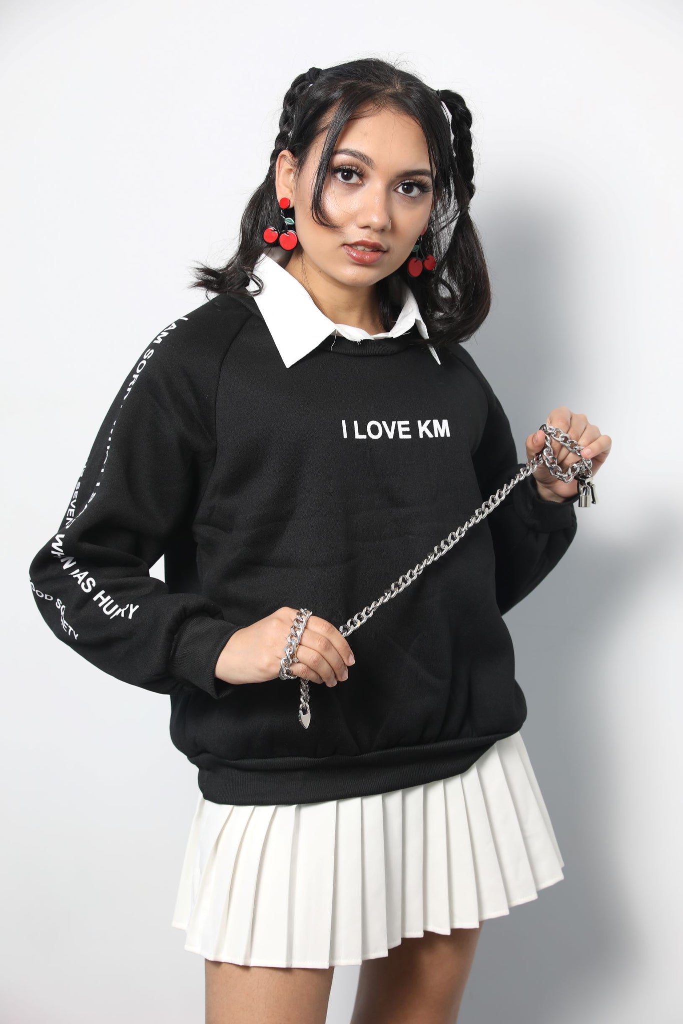 TWO IN ONE COLLAR JUMPER - Soch By Aorchana